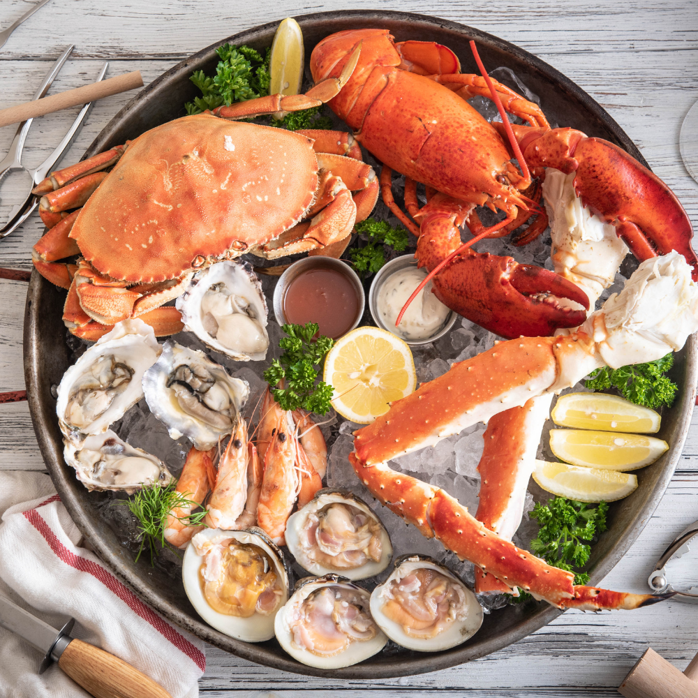 Fruit De Mer - Fisk og Skaldyr - Ud Af Huset